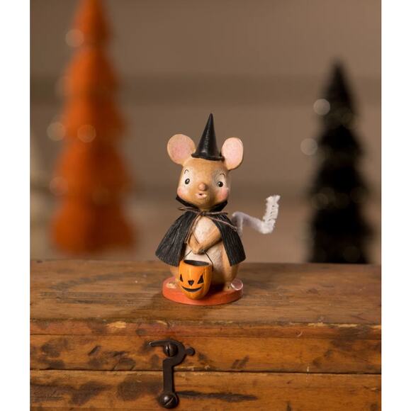 Bethany Lowe Little Witchy Mouse Halloween Figure Designed By Michelle Lauritsen - Picture 1 of 3